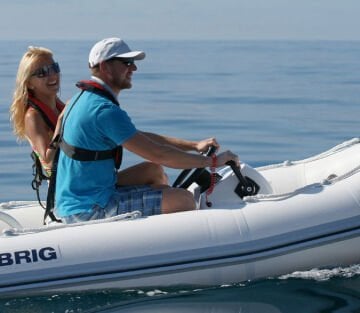 Brig Falcon 300 Fiber Bot ve Yamaha 20 HP Deniz Motoru