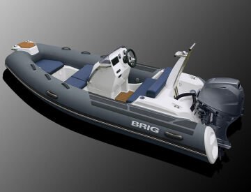 Brig Eagle 4 Fiber Bot ve Yamaha 60 HP Deniz Motoru