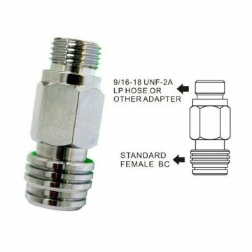 Kraken BC Adaptör AD07, Erkek 9/16-18 Dişi Standart