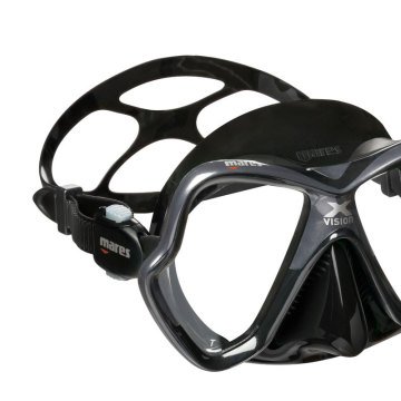 Mares X-Vision Siyah Dalış Maskesi Siyah