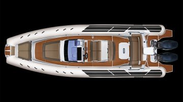 Brig Eagle 10 Fiber Bot ve Yamaha 300 HP Çift Deniz Motoru