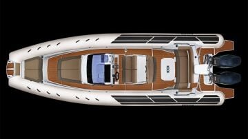 Brig Eagle 10 Fiber Bot ve Yamaha 350 HP Çift Deniz Motoru