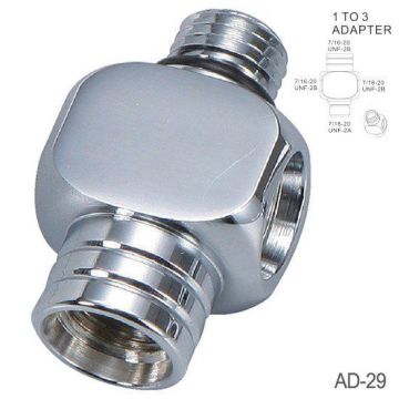 Kraken Regülatör Adaptör AD29 1.kd HP yüksek basınç çoklayıcı 7/16