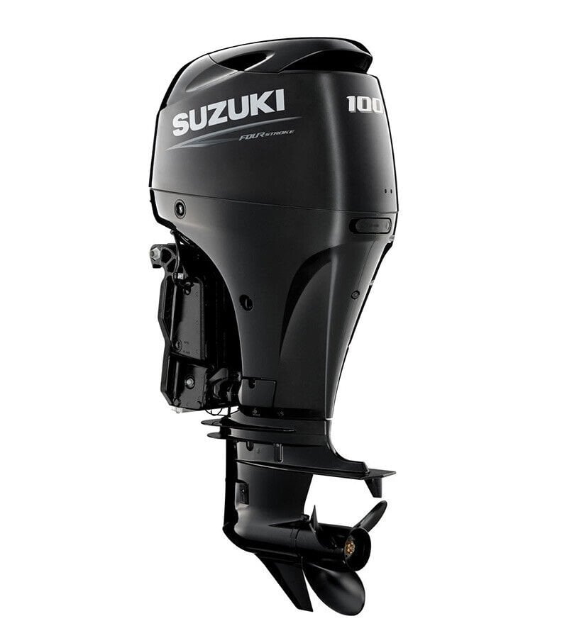Suzuki 100 HP Uzun Şaft Marşlı&Remote Kontrol Deniz Motoru
