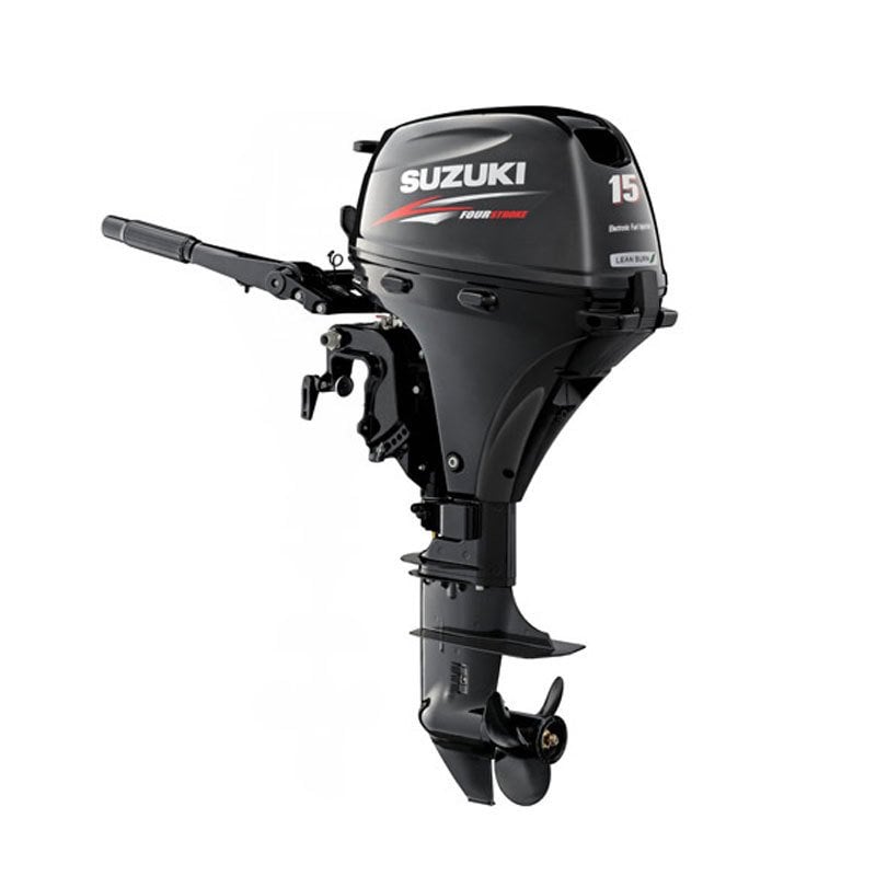 Suzuki 15 HP Uzun Şaft Manuel&Marşlı 4 Zamanlı Deniz Motoru