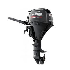 Suzuki 15 HP Uzun Şaft Manuel&Marşlı 4 Zamanlı Deniz Motoru