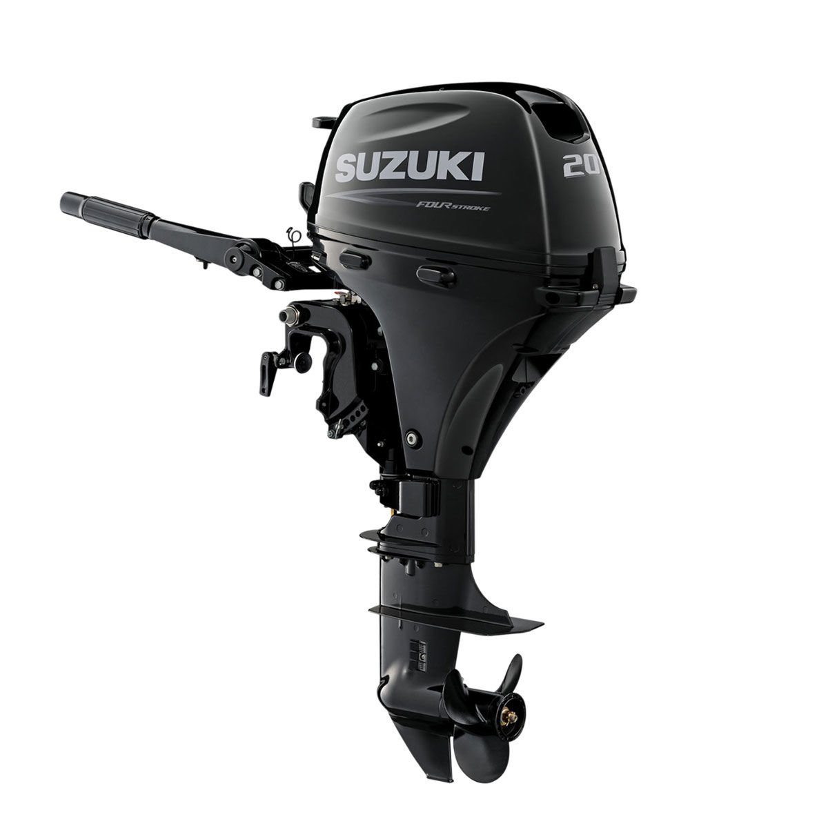 Suzuki 20 HP Uzun Şaft Manuel&Marşlı 4 Zamanlı Deniz Motoru