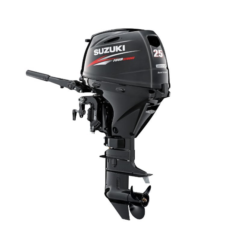 Suzuki 25 HP Uzun Şaft Manuel&Marşlı 4 Zamanlı Deniz Motoru