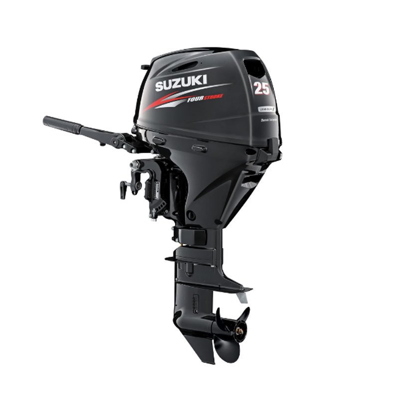 Suzuki 25 HP Uzun Şaft Marşlı&Remote Kontrol Deniz Motoru