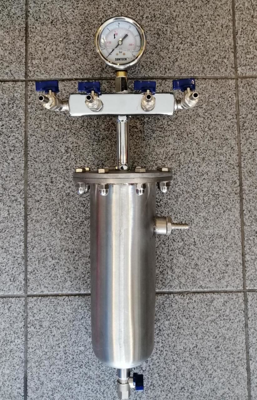 Kompresör Filitresi-4 çıkış 10mm Hortum için