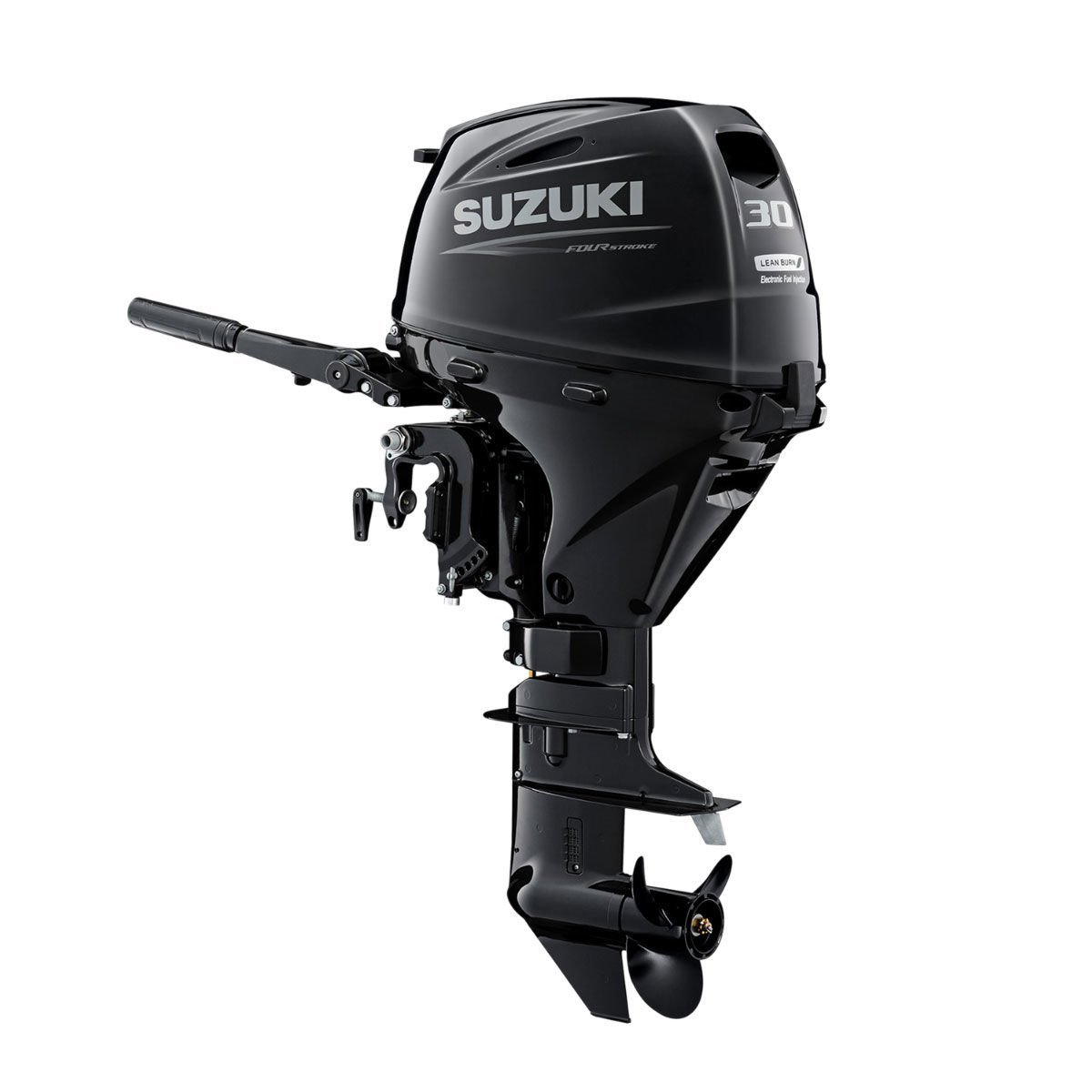 Suzuki 30 HP Uzun Şaft Manuel&Marşlı Trimli Deniz Motoru
