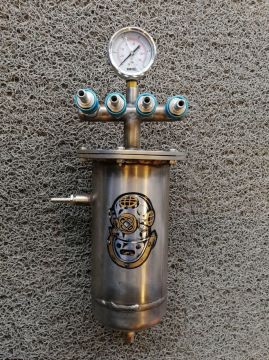 Kompresör Filitresi-4 çıkış-Tak,Çıkar 8MM